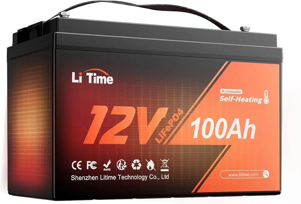 LiTime 12V 100Ah LiFePO4 Battery