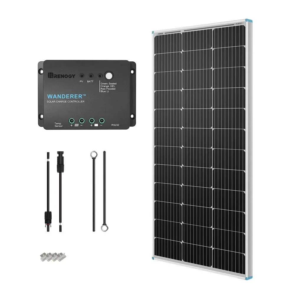 Renogy 100W 12V Solar Panel Starter Kit